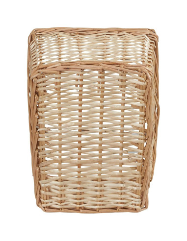 Cesta de Mercado Tejida Esenciales para el Hogar Natural 24x34x18cm