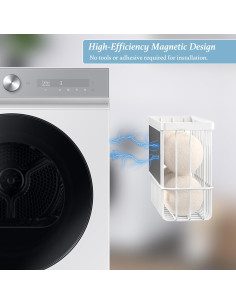 Soporte Magnético para Pelotas de Secadora Aoipend - Blanco 2