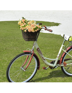Cesta de Bicicleta GRANNY SAYS de Mimbre Desmontable 34x24x18 cm 2