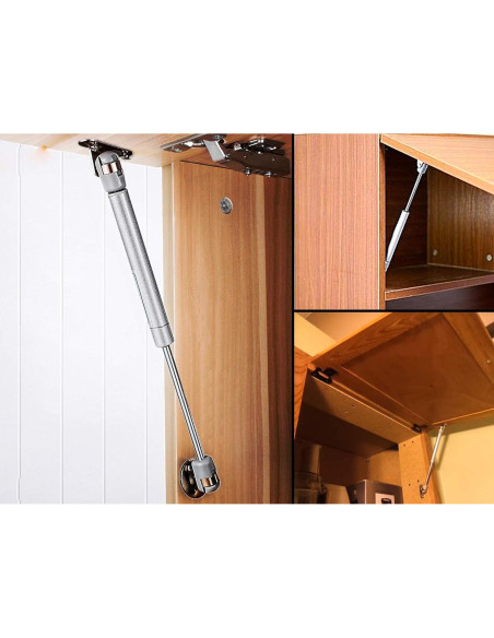 Resorte de Gas Hidráulico Berta 25.4cm 100N Cierre Suave