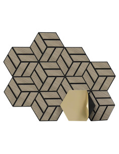 Paneles Acústicos Autoadhesivos JAMELO, 10 Piezas, 30x15 cm