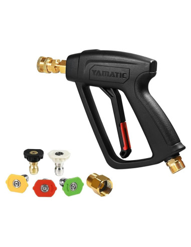 Pistola de Lavado a Presión YAMATIC Corta 4000 PSI M22
