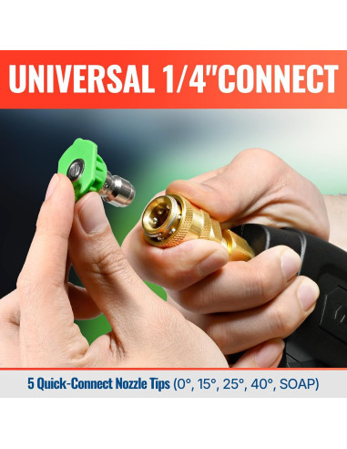 Pistola de Lavado a Presión YAMATIC Corta 4000 PSI M22