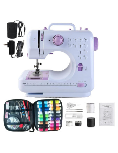 Máquina de Coser Mini DF5695F 12 Puntadas Portátil 1.81 kg