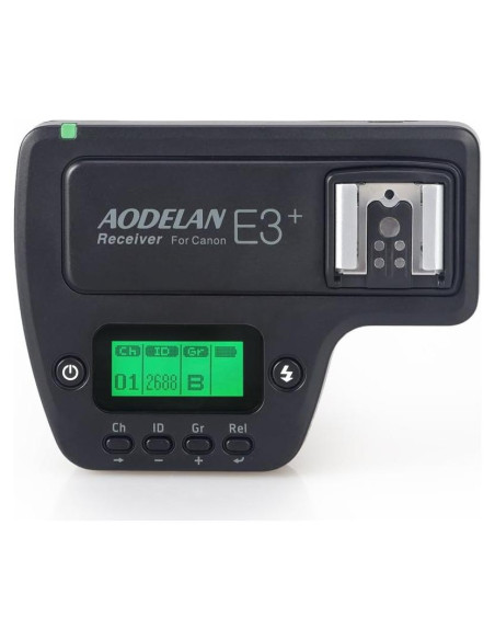 AODELAN E3+ Disparador Flash Speedlite para Canon y Nikon