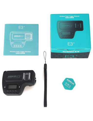AODELAN E3+ Disparador Flash Speedlite para Canon y Nikon