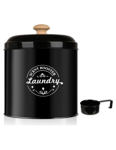 Contenedor Dispensador de Perlas Fragancia Lavandería SACREDAY Negro