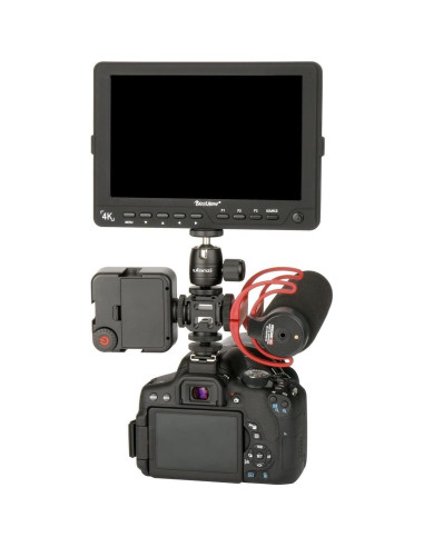 Adaptador de Montaje en Zapata Fría Ulanzi PT-3S Aluminio 3 Zapatas