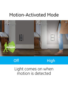 Luz Nocturna LED GE con Sensor de Movimiento 40 Lúmenes 2
