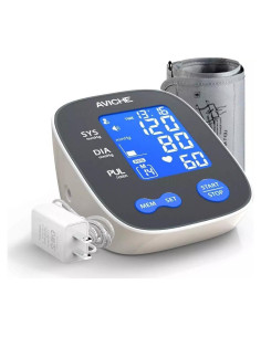 Monitor de Presión Arterial Digital AVICHE con Pantalla LCD