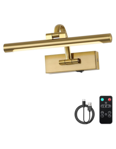 Luz de Imagen Inalámbrica Recargable DESOOP 30.48 cm Bronce