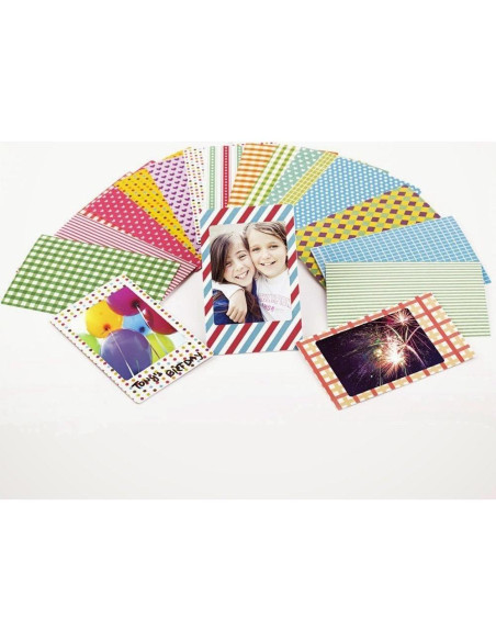 Kit Película Instantánea Fuji Instax Mini 40 Tomas + 20 Pegatinas