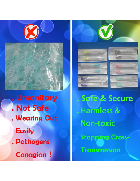 100 Agujas 16Ga 32mm Luer Lock JIAYOUSHOT para Inyección