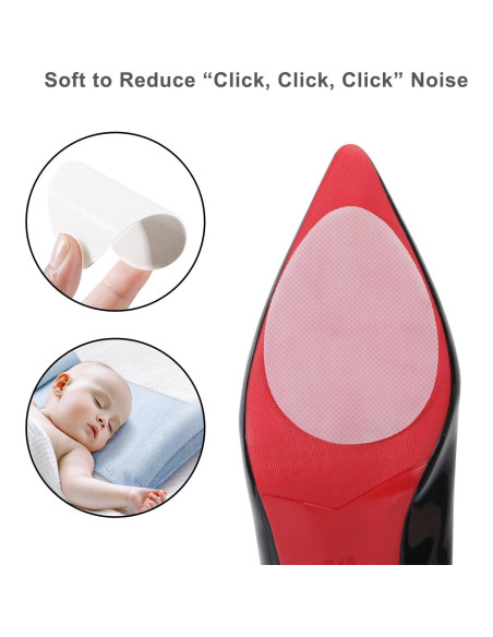 Almohadillas antideslizantes para zapatos Huapin - 4 pares, 8 piezas