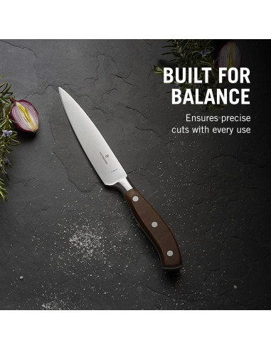Cuchillo de Chef Victorinox Grand Maitre 15 cm Forjado - Acero Inoxidable