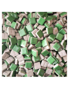 Azulejos Cerámicos Cuadrados Smayt Yi 200g Verde 15mm