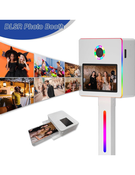 Cabina de Fotos Portátil Enwozp DSLR 15.6" con Maleta