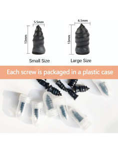 30 Clavos de Reparación de Neumáticos Goma PPgod - 2 Tamaños 2