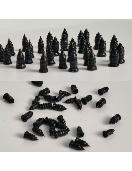 30 Clavos de Reparación de Neumáticos Goma PPgod - 2 Tamaños