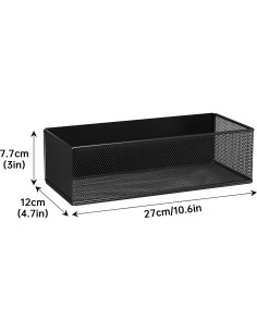 Estante Magnético WOCHUANGSI para Lavadora 27x12x7.7cm Negro 2