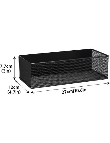 Estante Magnético WOCHUANGSI para Lavadora 27x12x7.7cm Negro