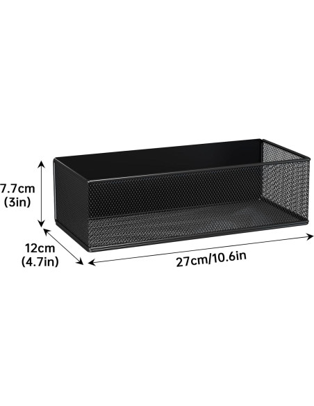 Estante Magnético WOCHUANGSI para Lavadora 27x12x7.7cm Negro