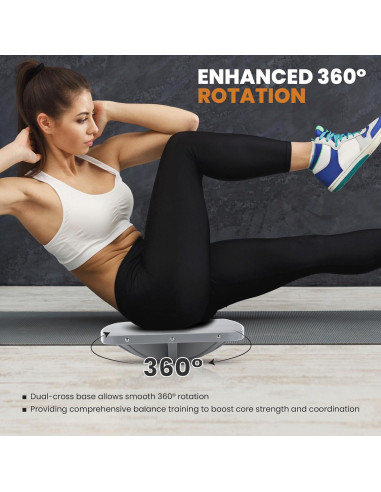 Tabla de Equilibrio Cusurlove de Madera 360 para Fitness