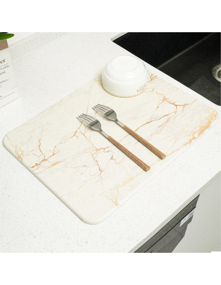 Alfombrilla de Secado de Piedra NORADAS 40.64x30.48cm Antideslizante