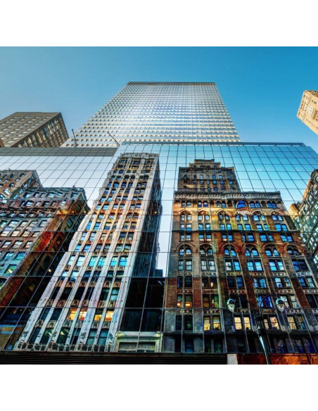 Película de Ventana Espejo WPCTEV 30x200 cm Anti UV Tinte Privacidad