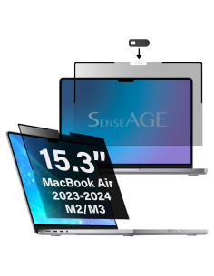 Protector de Pantalla de Privacidad Magnético SenseAGE para MacBook Air 15.3" (2023-2024)