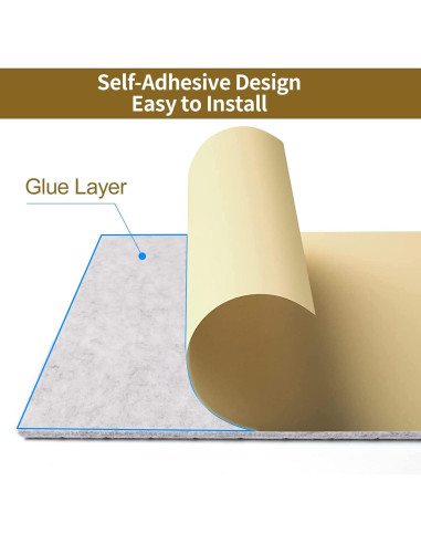 16 Paneles Acústicos HIJIRH 30.48x30.48 cm Aislantes de Sonido