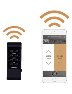 Luz de Video LED YONGNUO YN300 III con Control Remoto y Temperatura Ajustable 3200K-5600K 2