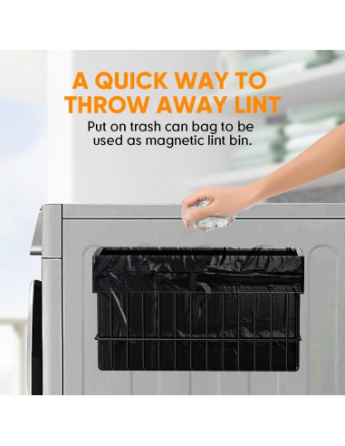 Soporte Magnético para Pelotas de Secadora Moryimi Negro