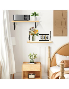 Estante Flotante para Proyector Wensdr - Juego de 2 Unidades 2