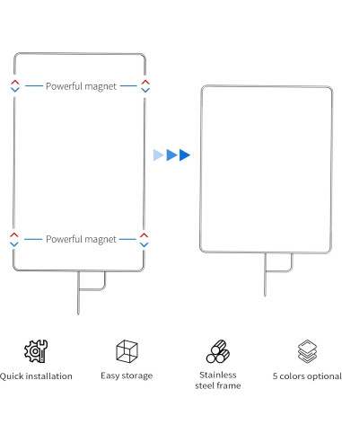 Bandera Reflectora Selens 45x60cm 5-en-1 con Difusor