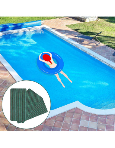 Kit de Parche Autoadhesivo Honoson para Cubierta de Piscina 6 Piezas 10x20cm