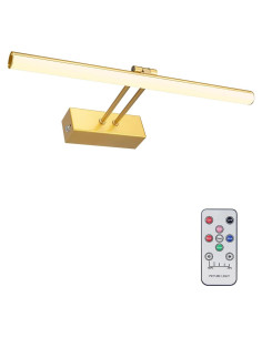 Luz de Imagen Inalámbrica JT 16" Oro con Control Remoto