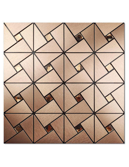 Azulejo Autoadhesivo Vamos Tile Rosa Oro 30.48x30.48cm 10 Hojas Azulejo Autoadhesivo Vamos Tile Rosa Oro 30.48x30.48cm 10 Hojas