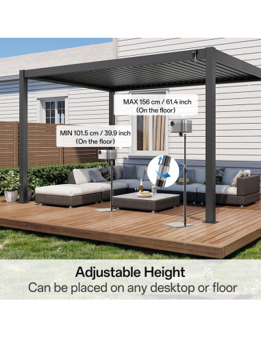 Soporte de Piso para Proyector Perfectisan Ajustable 101-156 cm