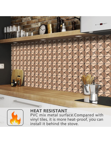 Azulejo Autoadhesivo Vamos Tile Rosa Oro 30.48x30.48cm 10 Hojas Azulejo Autoadhesivo Vamos Tile Rosa Oro 30.48x30.48cm 10 Hojas