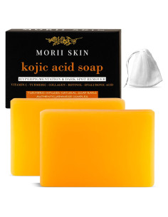 Jabón de Cúrcuma Orgánico y Ácido Kójico 100g - 2 Unidades