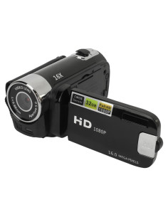 Cámara Digital Yunir 16MP con Pantalla Rotativa 2.4" 1080P