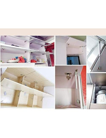 Amortiguadores de Gas WANLIAN 100N 2 Unidades Cierre Suave