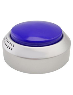 Reloj Hablante Digital LAKXIUL Azul y Plata para Ciegos