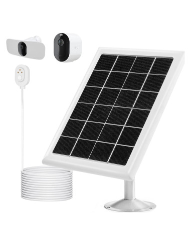 Cargador Solar Mytions para Cámara Arlo Pro 5S 2K, 5W, 4m