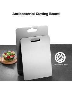 Tabla de Cortar de Titanio Puro HYUEE 30.48x20.32 cm Antideslizante 2