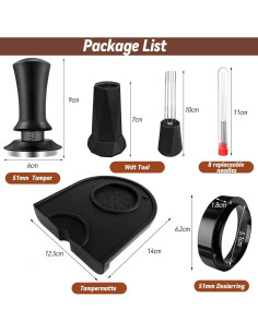 Juego de Prensador de Espresso 51mm HahaGo - Accesorios de Café 2