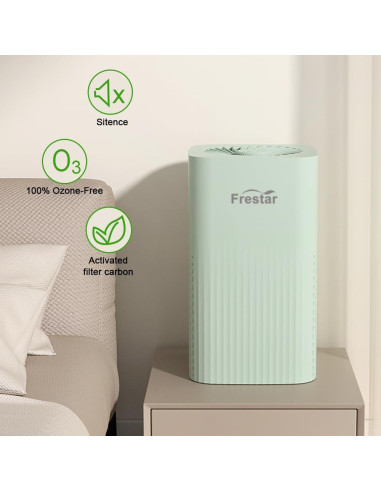 Purificador de Aire y Difusor 2 en 1 AP-1980 Verde HEPA