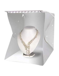Caja de Luz LED Plegable Vivitar VIVSLB8 para Fotografía