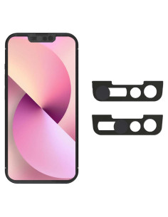 Cubierta de Cámara para iPhone 13 MakLuen - Protección Privacidad Negra